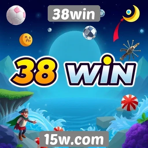 Variedade de jogos disponíveis no 38win